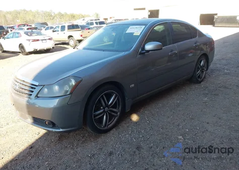 2006 Infiniti M45 Sport z USA, uszkodzony, nr VIN JNKBY01E06M205698